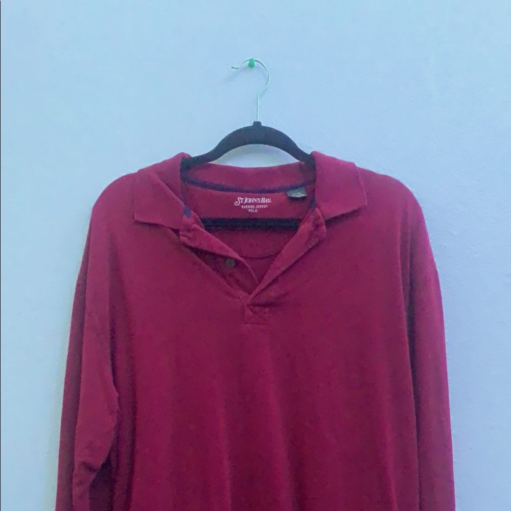 🐳Long Sleeve Polo Shirt